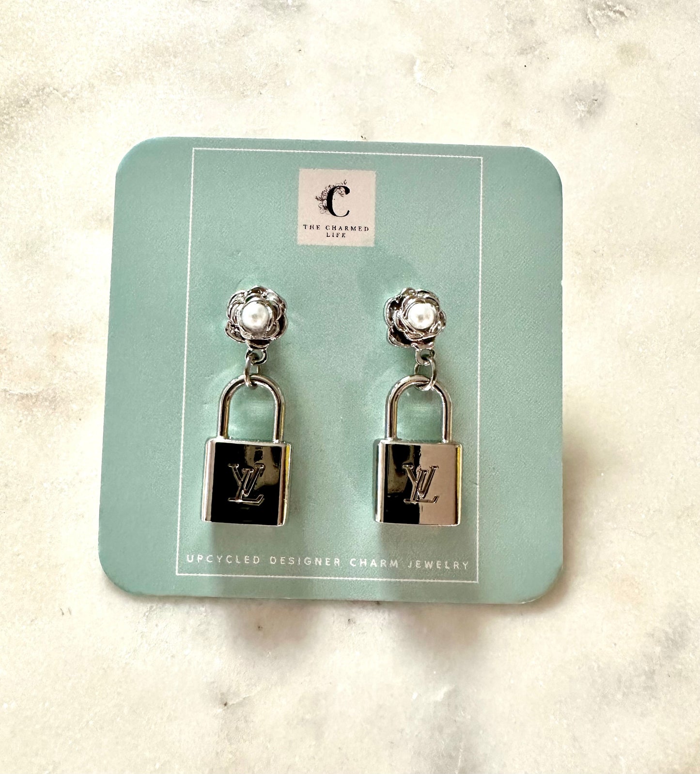 LV Lock Earrings