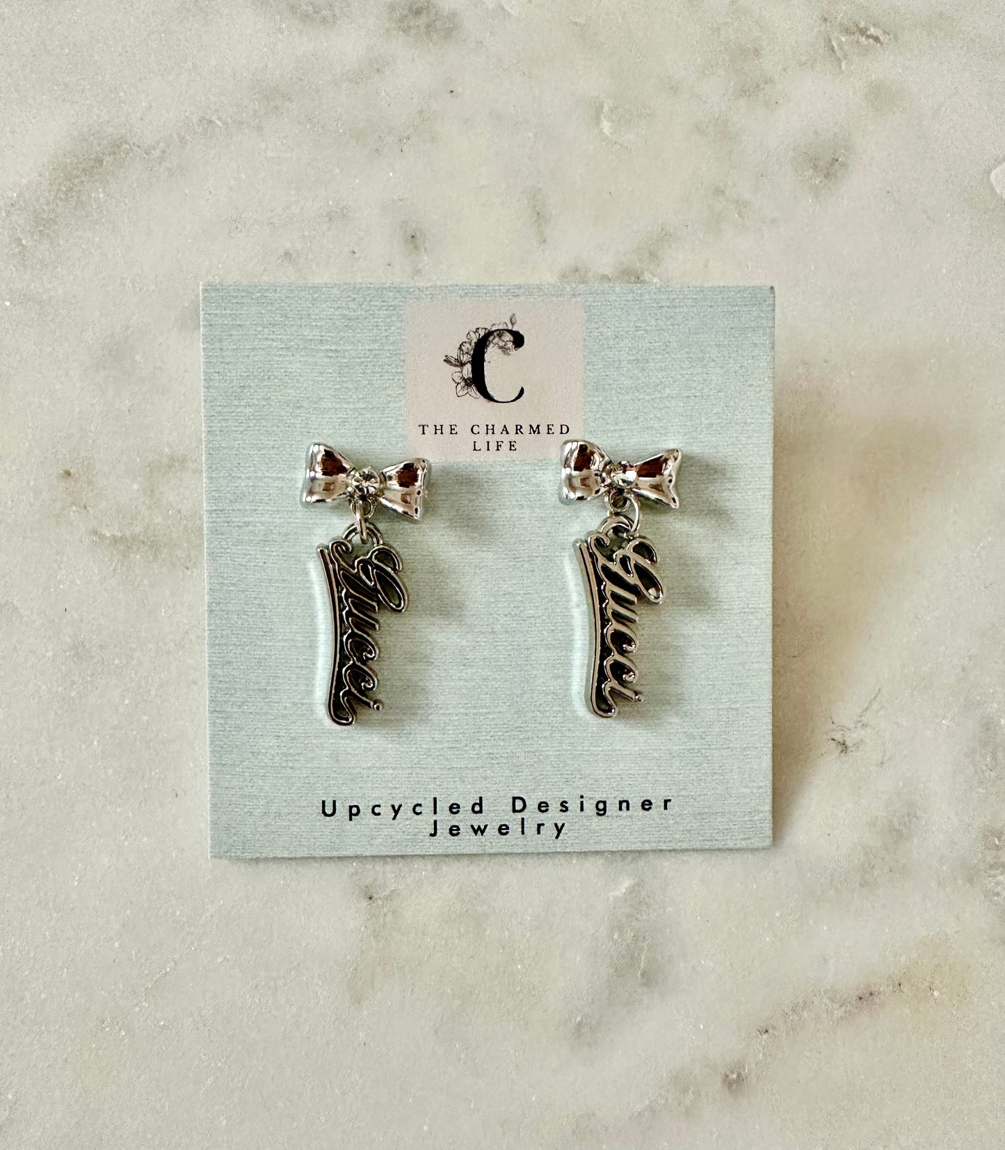 Gucci bow earrings