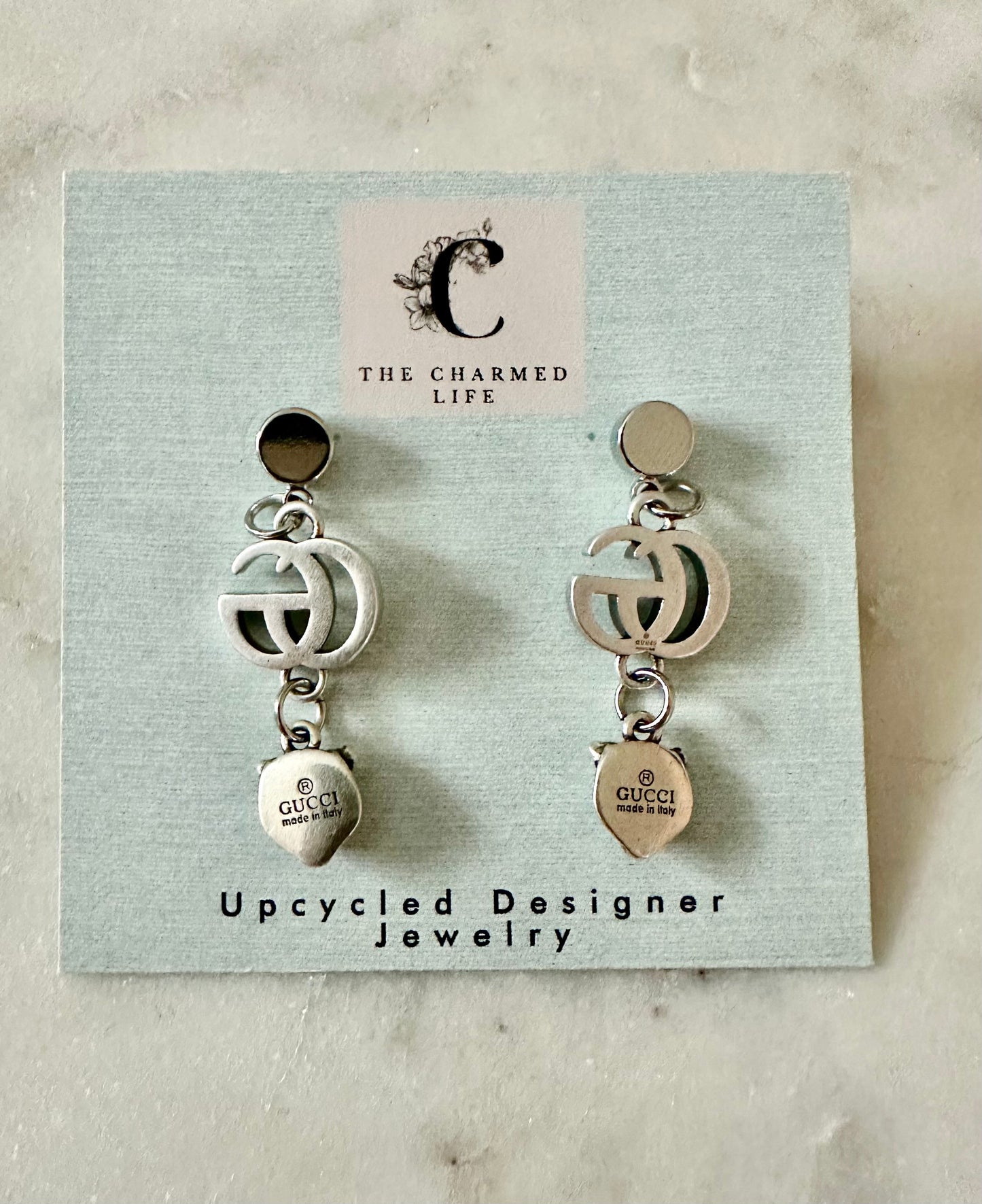 Gucci jaguar earrings