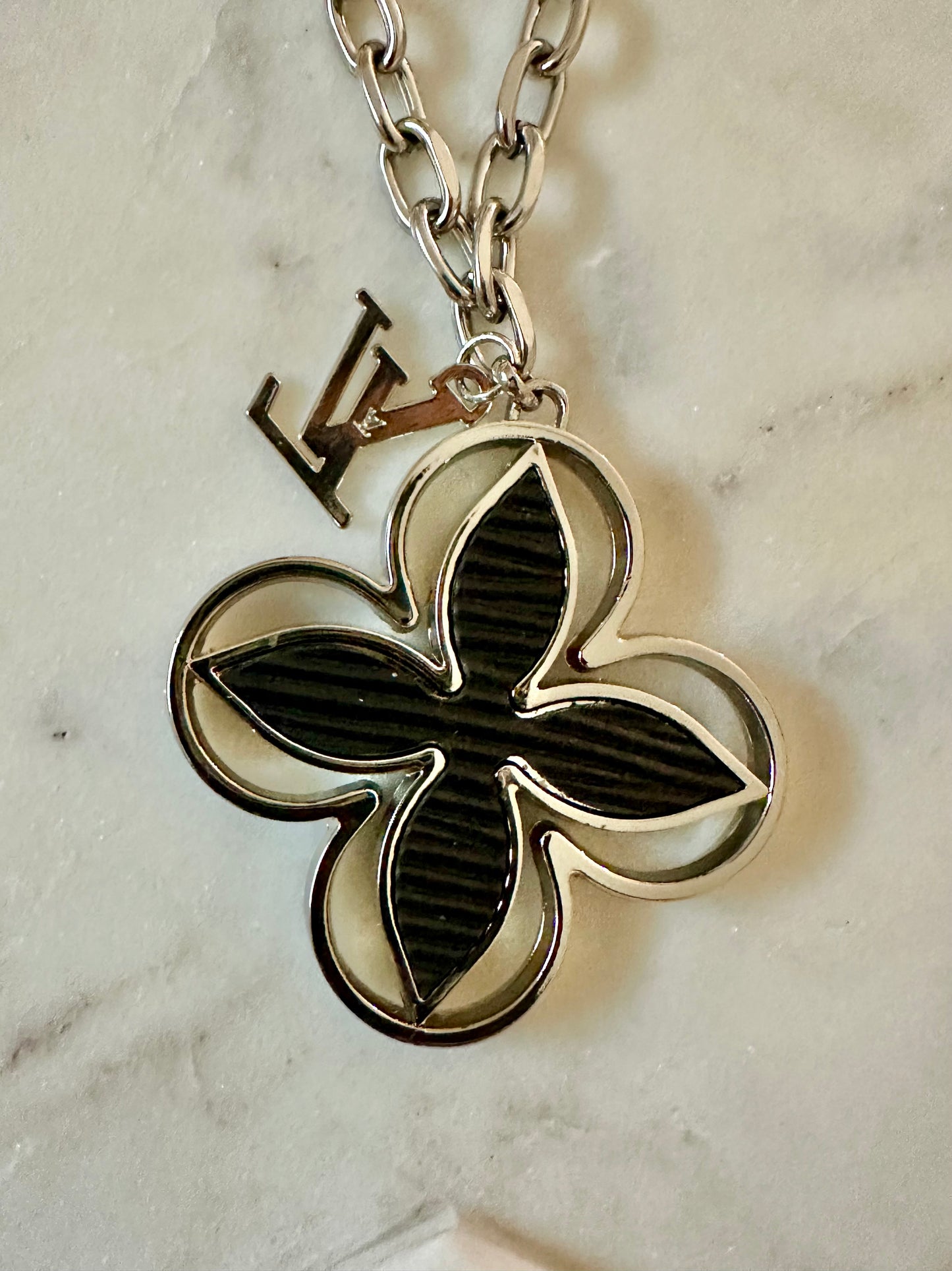 LV flower necklace