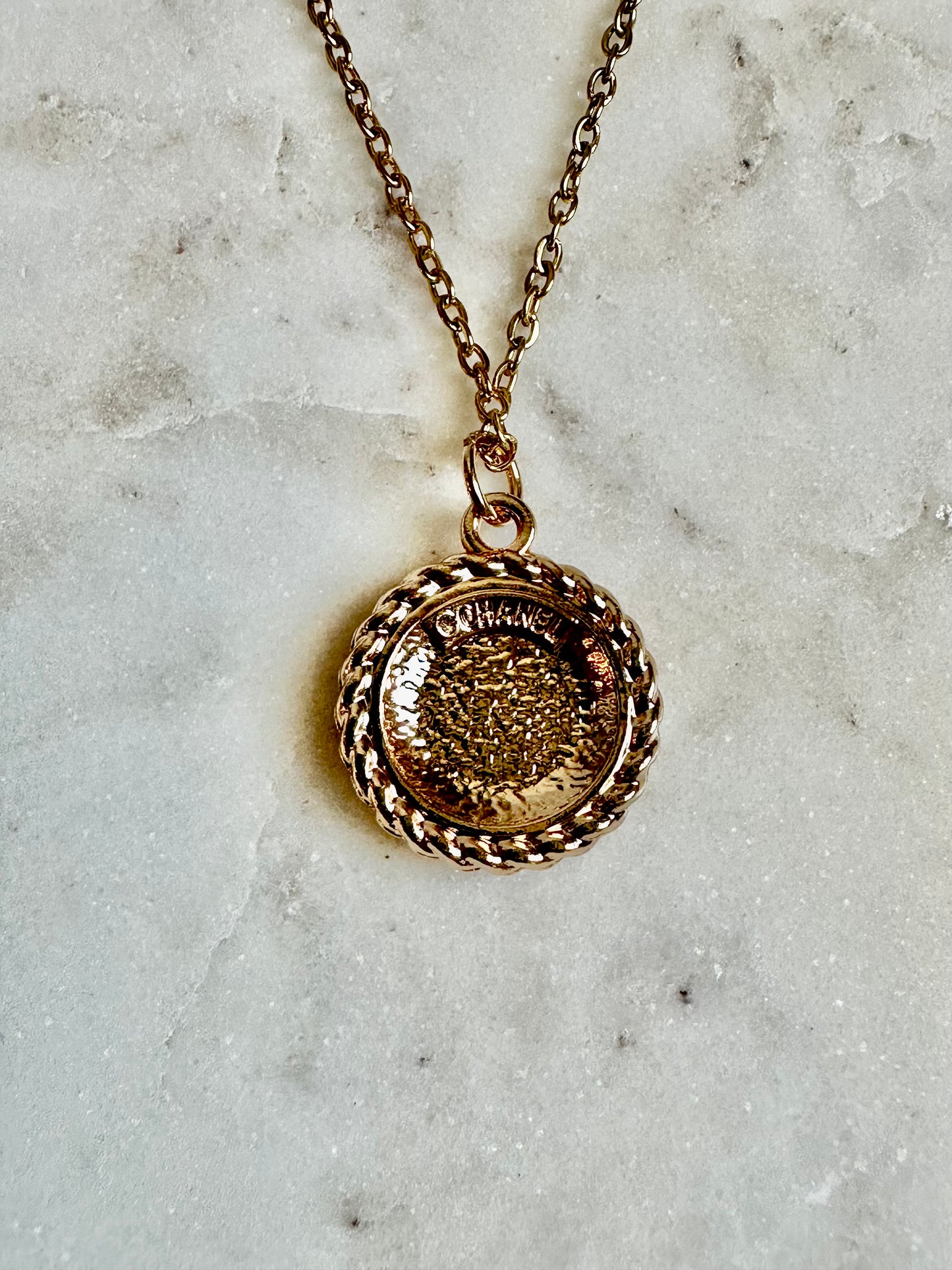 CC pink/peach necklace