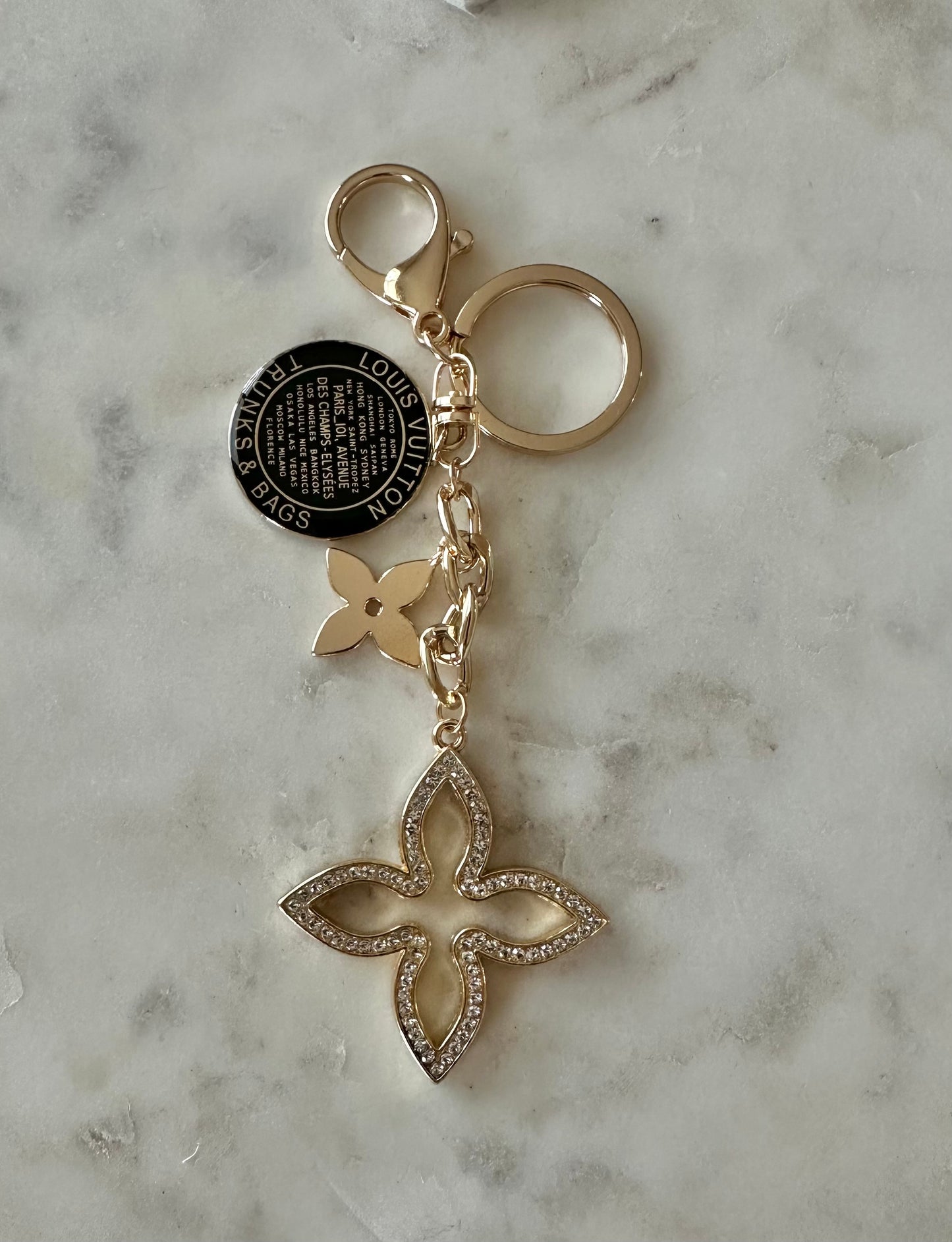 LV trunks and bag keychain