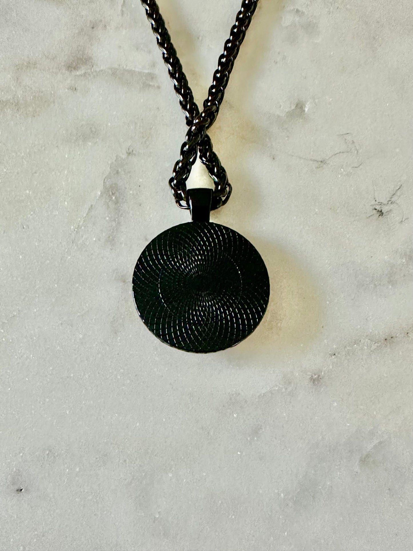 Versace Medusa medallion necklace
