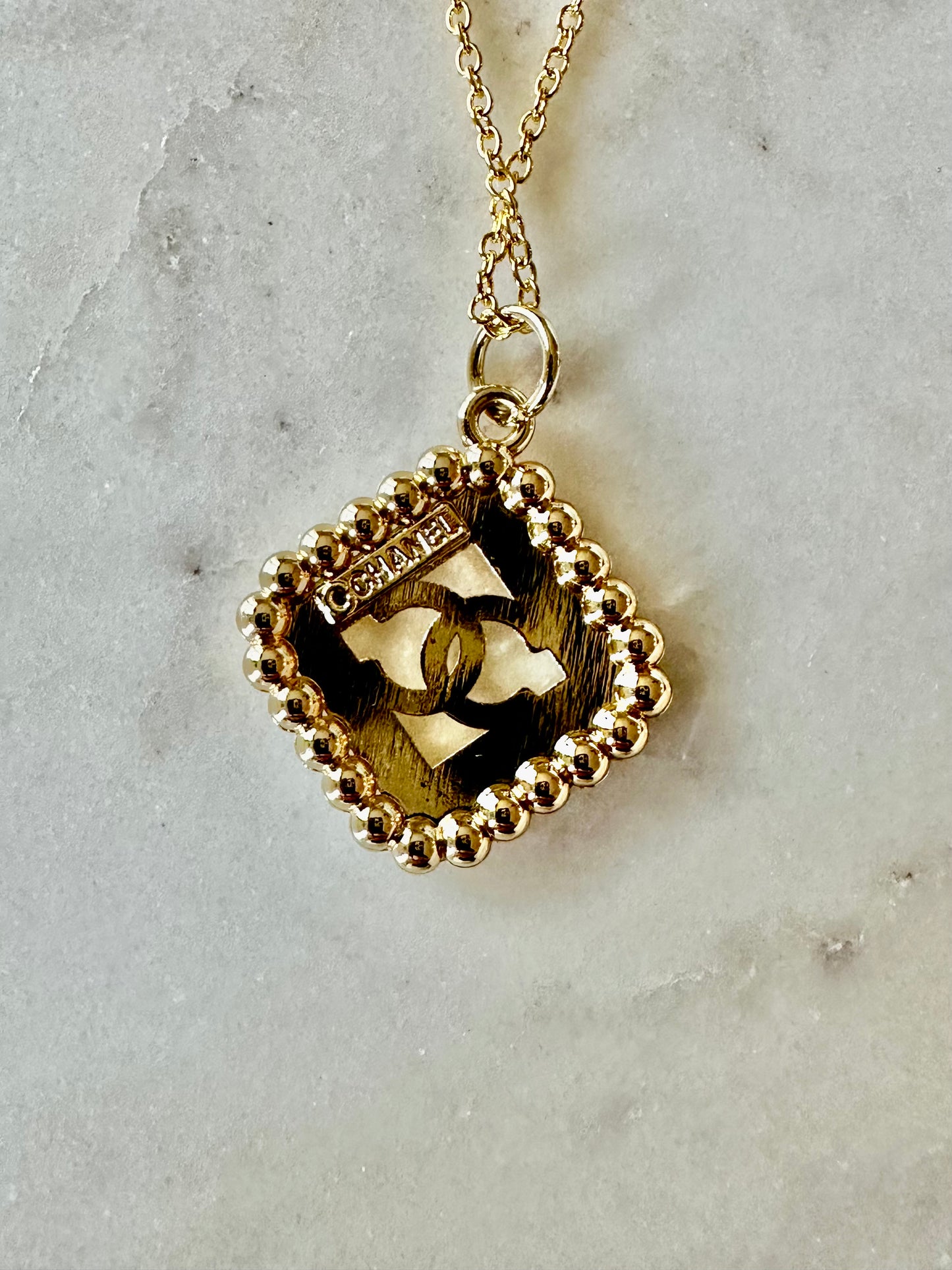 CC pearl necklace
