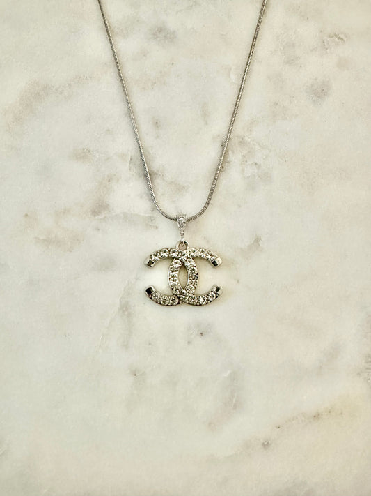 CC Rhinestone necklace