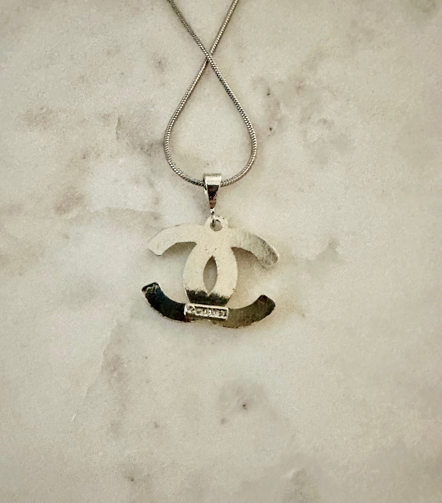 CC Rhinestone necklace