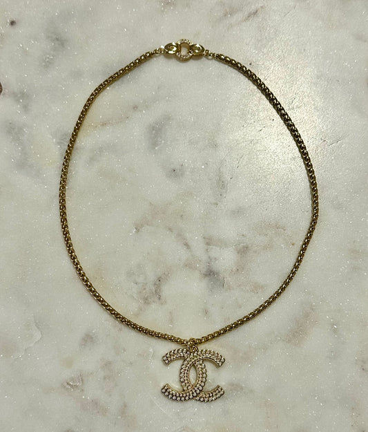CC pearl necklace