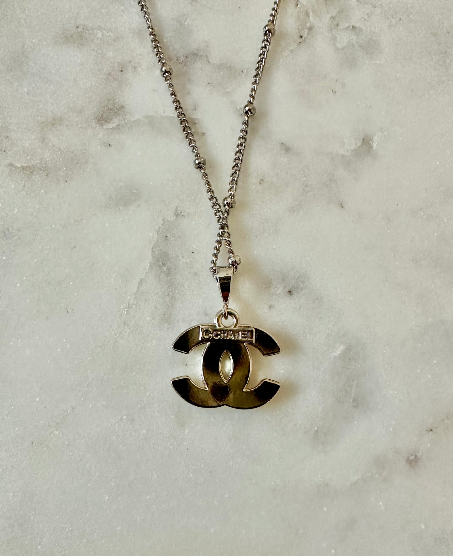 CC Rhinestone necklace