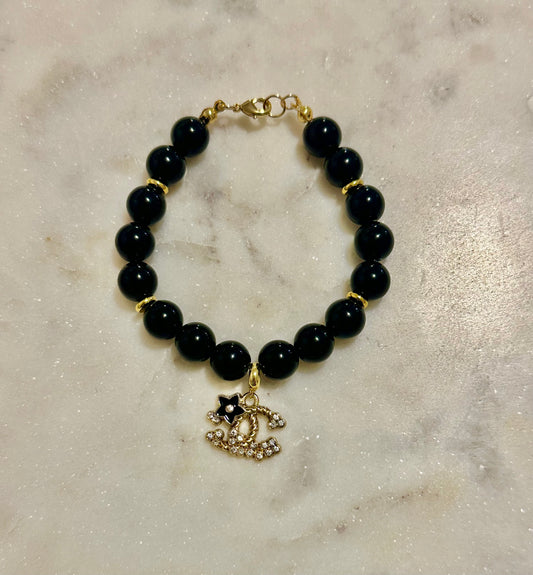 CC black quartz bracelet