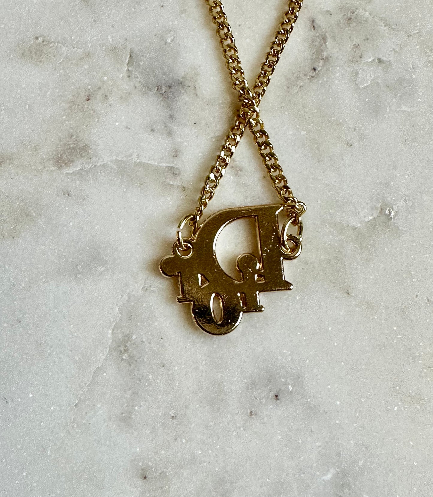 Dior iridescent necklace