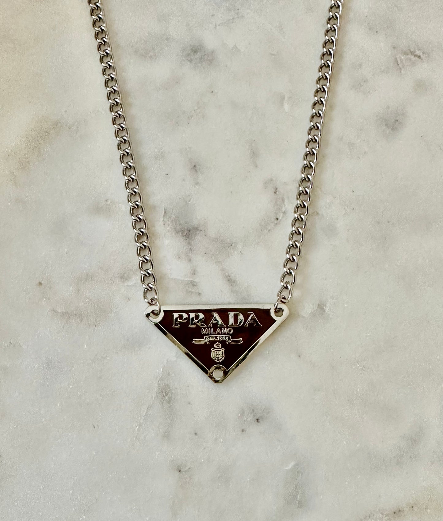 Prada Brown necklace
