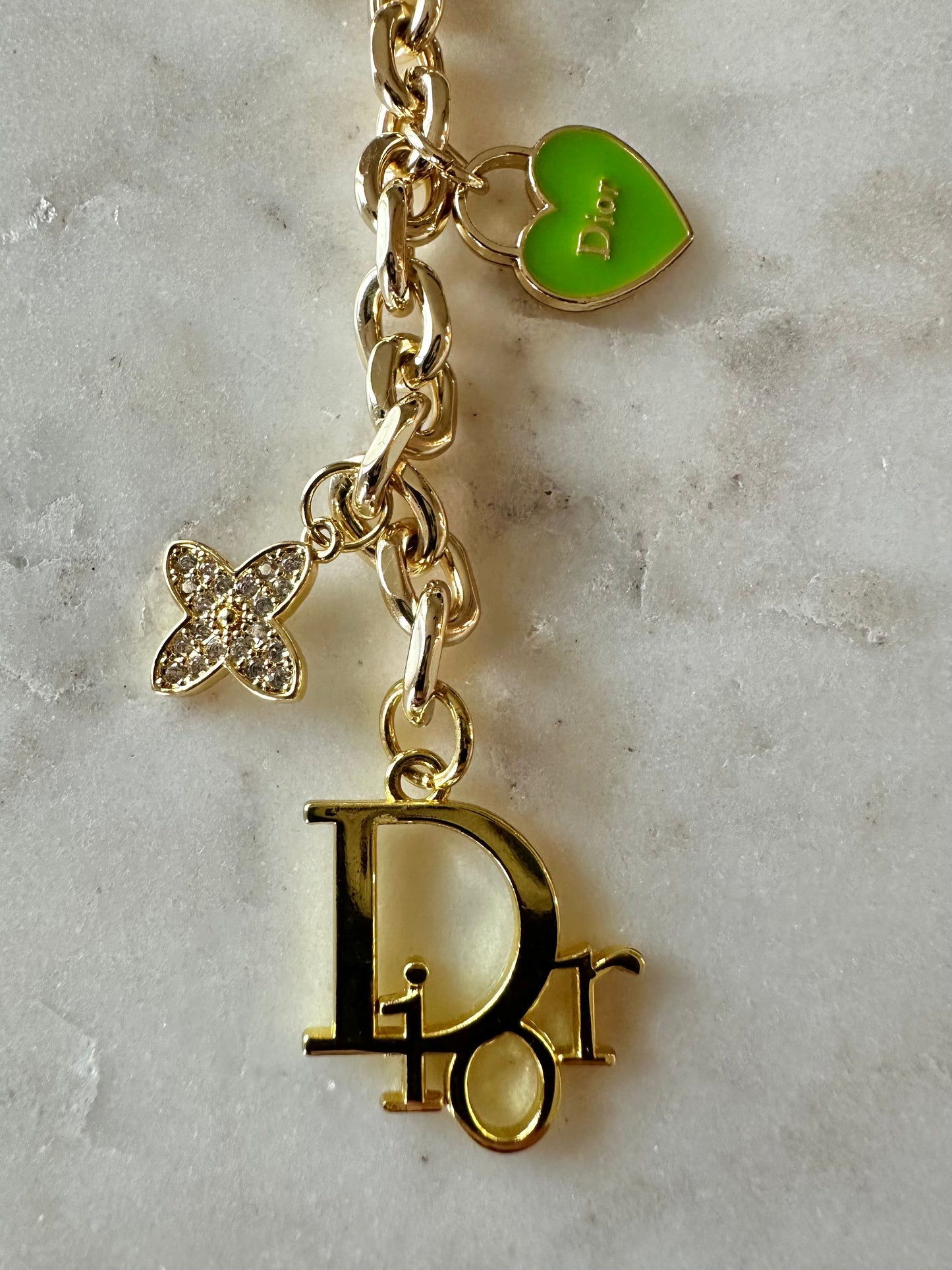 Dior keychain