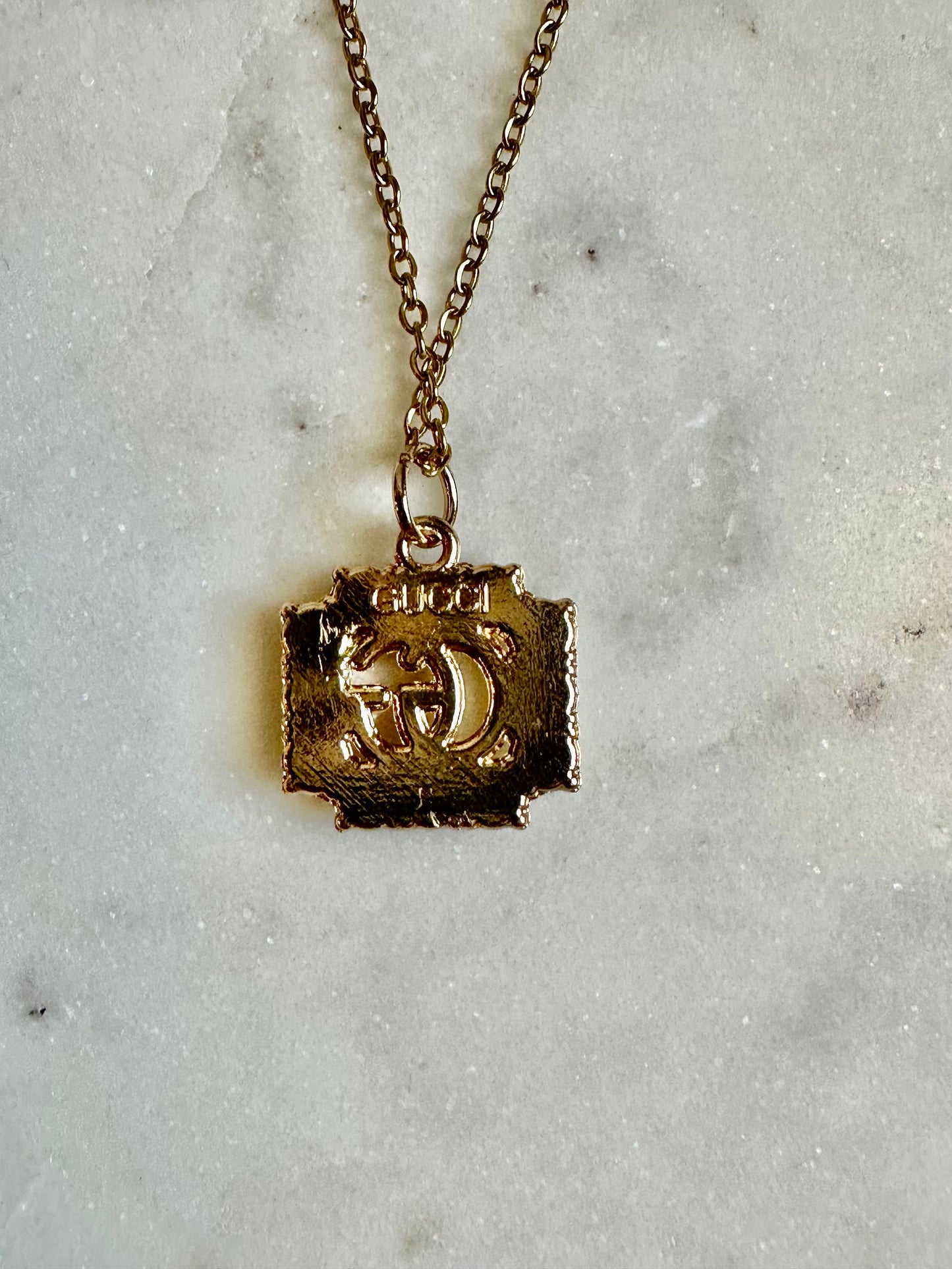 Gucci rhinestone necklace