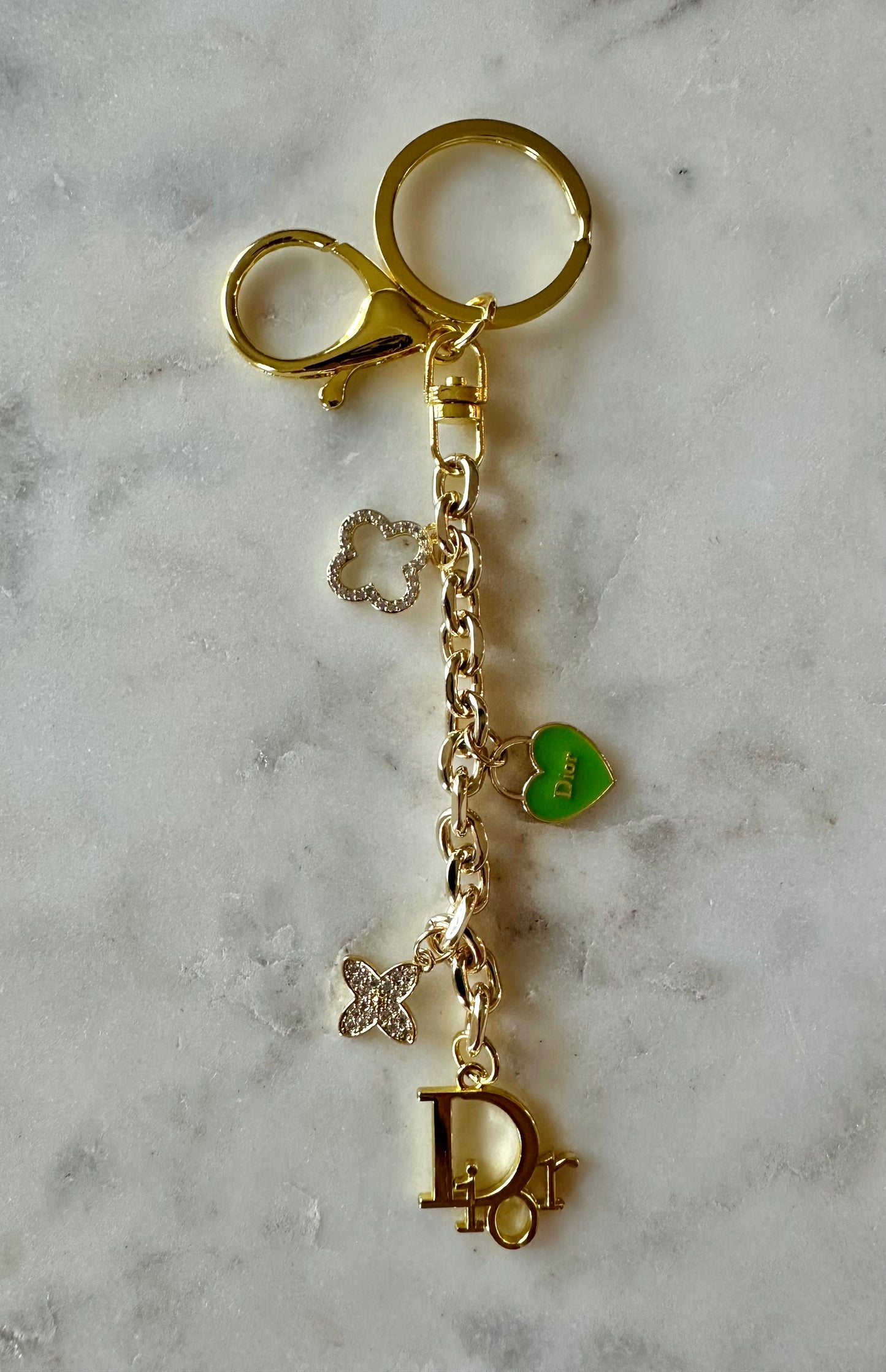Dior keychain