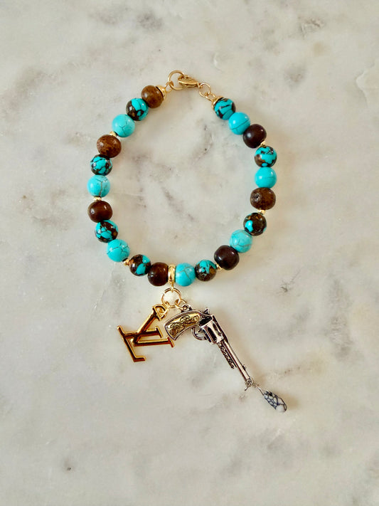 LV pistol bracelet