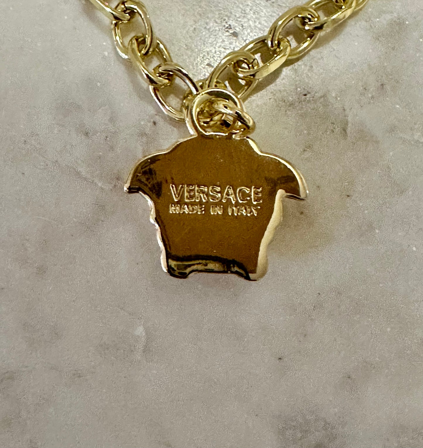 Versace Medusa necklace
